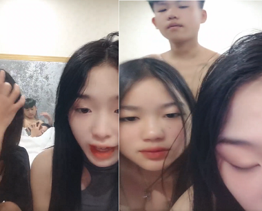 Phim sex Mông To - Ba cô em gái nóng bỏng livestream sex quyến rũ trên mạng xã hội