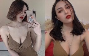 Em gái khoe bộ ngực căng tròn khiến anh trai cứng ngắc ngay lập tức